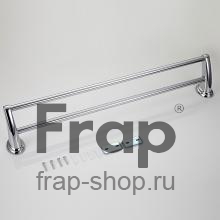 Прямой полотенцедержатель Frap F1509 Хром