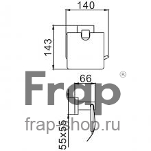 Держатель туалетной бумаги Frap F30303
