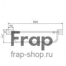 Полка для полотенец Frap F30324