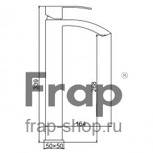 Смеситель для раковины Frap F10803-2