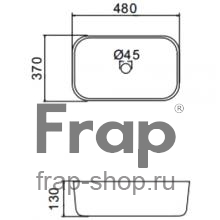 Раковина Frap FX403-8