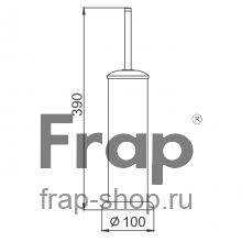 Напольный ершик для унитаза Frap F901