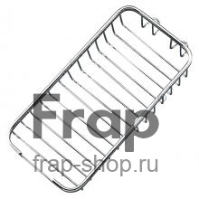 Полка-решетка Frap F338 Хром