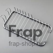 Полка-решетка Frap F338 Хром