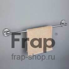 Прямой полотенцедержатель Frap F1901 Хром