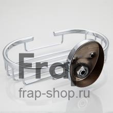 Мыльница Frap F1602-2 Хром