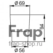 Стакан Frap F752