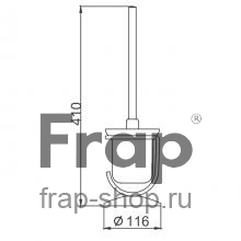 Напольный ершик для унитаза Frap F910