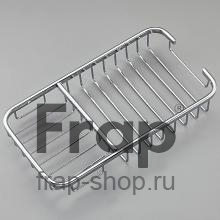 Полка-решетка Frap F337 Хром