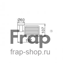 Мыльница Frap F30102-1