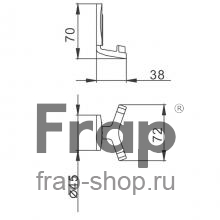 Крючок Frap F3305-2