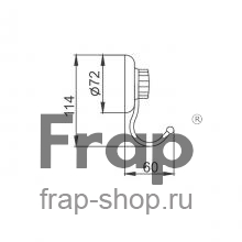 Крючок Frap F3905
