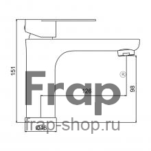 Смеситель для раковины Frap F10806-9