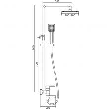 Душевая стойка Frap F2421