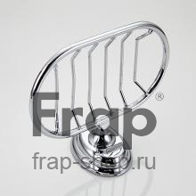 Мыльница Frap F1502-1 Хром