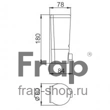 Диспенсер для жидкого мыла Frap F406