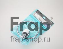 Настенный полотенцедержатель кольцо Frap F1604 хром фото 6