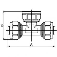 Фитинги Frap FR1605 T16*1/2F*16