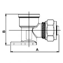 Фитинги Frap FR1607 L16*1/2F