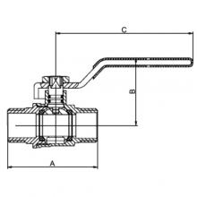 Кран Frap FR203 1/2M/M