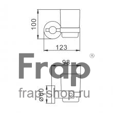 Стакан Frap F30106