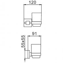 Стакан Frap F30306