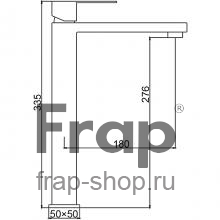 Смеситель для раковины Frap F10804-2