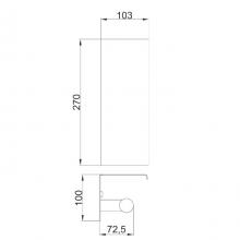 Держатель туалетной бумаги Frap F503