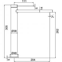 Смеситель для раковины Frap F1067-62