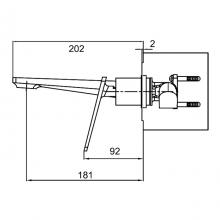 Смеситель для раковины Frap F1058-22