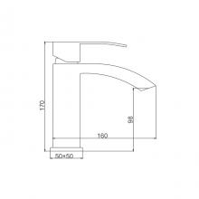 Смеситель для раковины Frap F10803-6