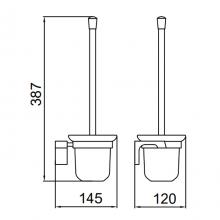 Ершик для унитаза Frap F30610-9