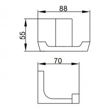 Крючок Frap F30605-2