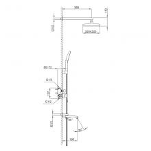 Душевой комплект Frap F7176-6